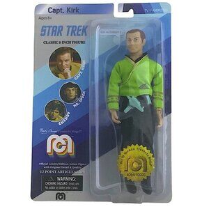 Star Trek Captain Kirk Figure Collectible Official Licensed Doll Limited Edition